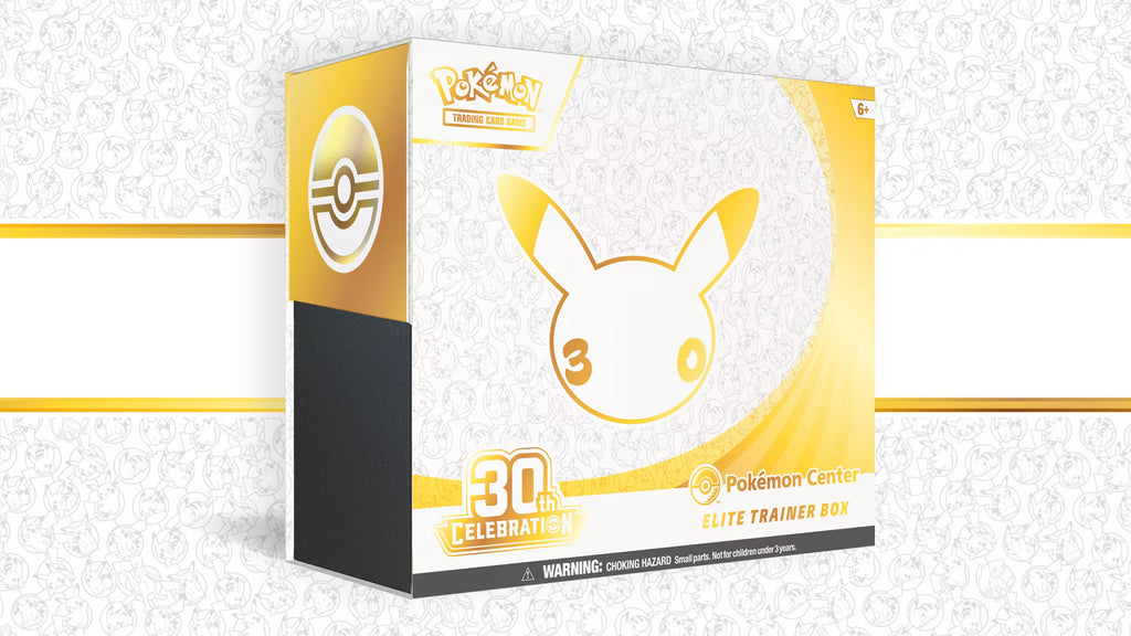 Gescheurde seal - Pokémon Center Elite Trainer Box 30th Celebration