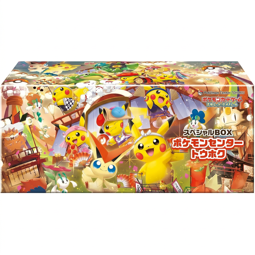 Pokémon Center Special Box Tohoku met witte ruimte
